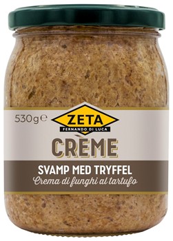 Crème av svamp med tryffel